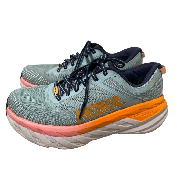 Hoka One One Shoes - HOKA One One Bondi 7 Athletic Running Shoes
